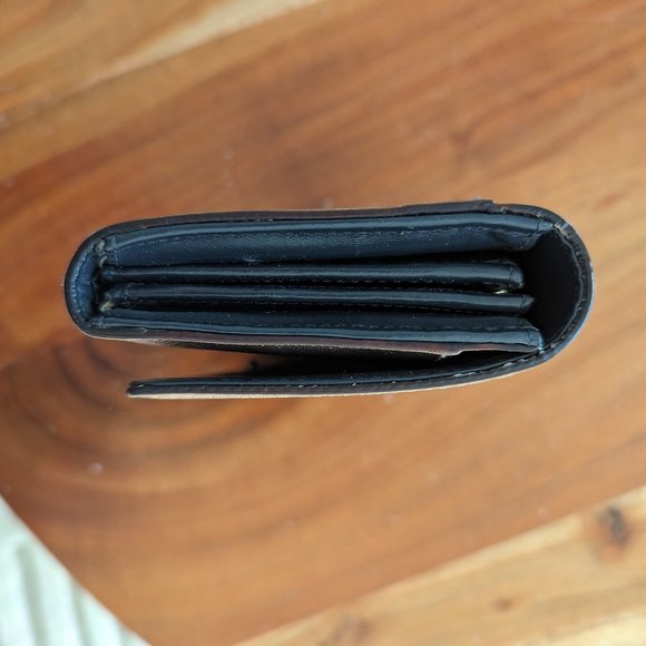 Kate Spade Foldover Wallet in Rose Gold Metallic - Picture 5 of 10